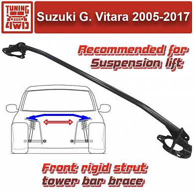 Установка Распорка передних стоек Suzuki Grand Vitara 2 Suzuki Escudo Grand Vitara