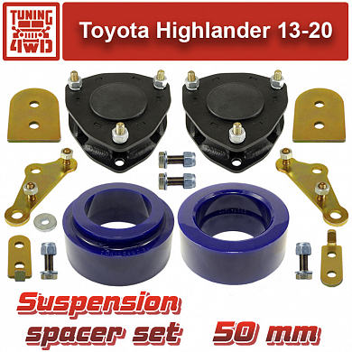 Установка Лифт комплект подвески Toyota Highlander 3 50 мм Toyota Highlander
