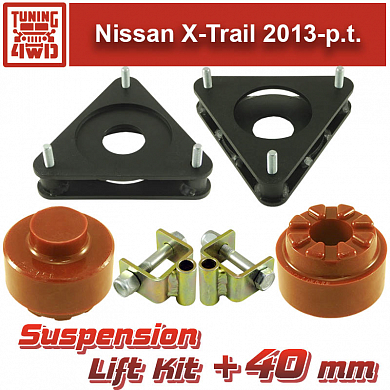Установка Лифт комплект подвески Nissan X-Trail 3 40 мм Nissan X-Trail Qashqai Rogue