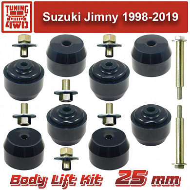 Установка Лифт кузова Suzuki Jimny JB 25 мм Suzuki Jimny