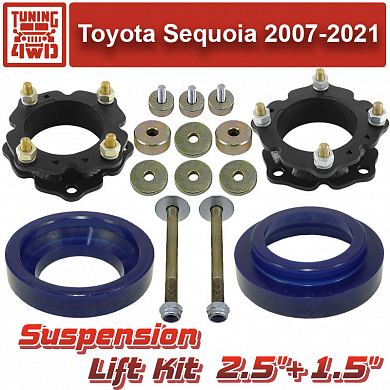 Установка Лифт комплект подвески Toyota Sequoia 2 60+40 мм Toyota Sequoia