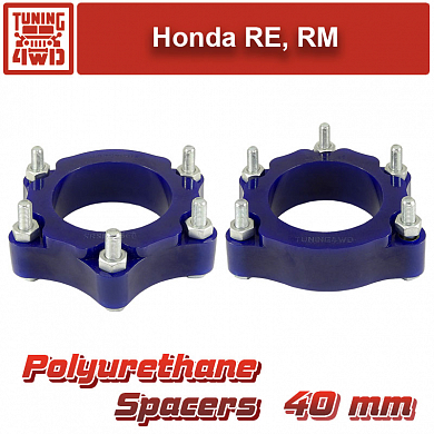 Установка Проставки передних стоек Honda CR-V RE PU 40 мм Honda CR-V
